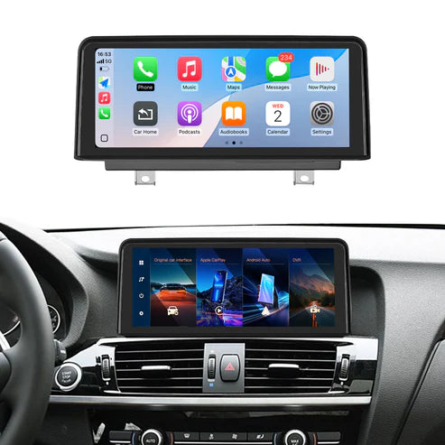 8.9“/10.25" Ecran Linux pentru BMW X3 F25 cu NBT/CIC Wireless CarPlay Android Auto