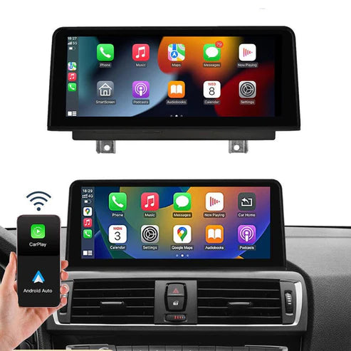 10.25'' Ecran Linux pentru BMW seria 3/4 F30~F36 NBT Wirless CarPlay Android Auto