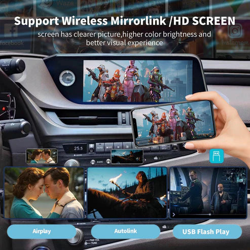 10.25" Ecran pentru Lexus ES 2013-2021 Wireless CarPlay Android Auto