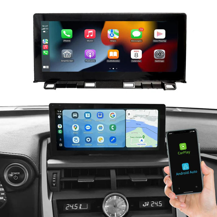 10.25" Ecran Linux Lexus NX 2014-2021 Wireless CarPlay Android Auto