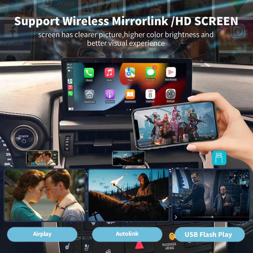 10.25" Ecran Linux Lexus NX 2014-2021 Wireless CarPlay Android Auto