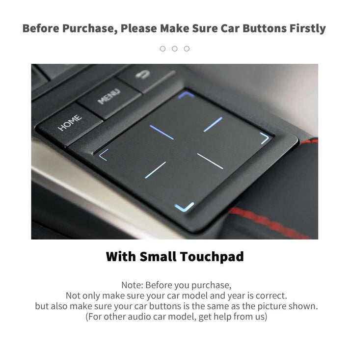 10.25" Ecran Linux Lexus NX 2014-2021 Wireless CarPlay Android Auto