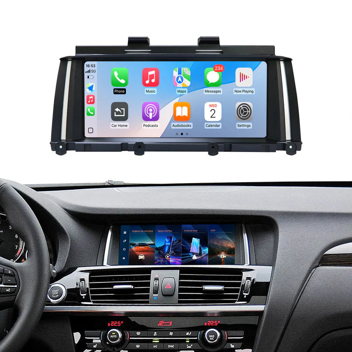 8.9“/10.25" Ecran Linux pentru BMW X3 F25 cu NBT/CIC Wireless CarPlay Android Auto
