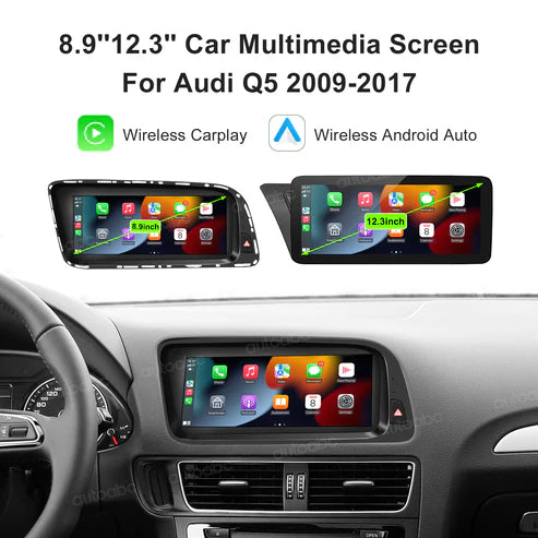 Ecran Linux pentru Audi Q5 Wireless CarPlay Android Auto