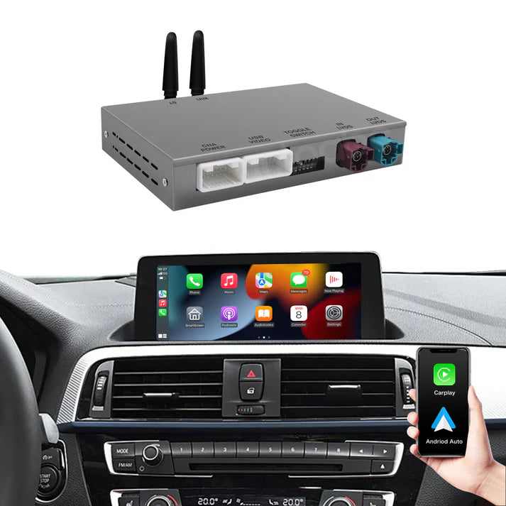 Module For Wireless CarPlay&Android Auto pentru BMW EVO System Support Touch Control