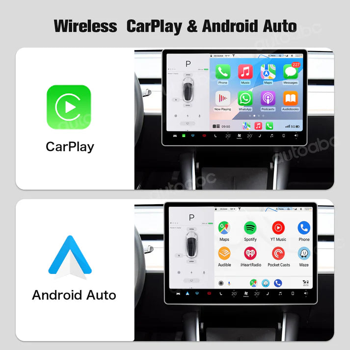(NOU) Modul Wireless Carplay Android Auto pentru Tesla Model 3 / Model Y