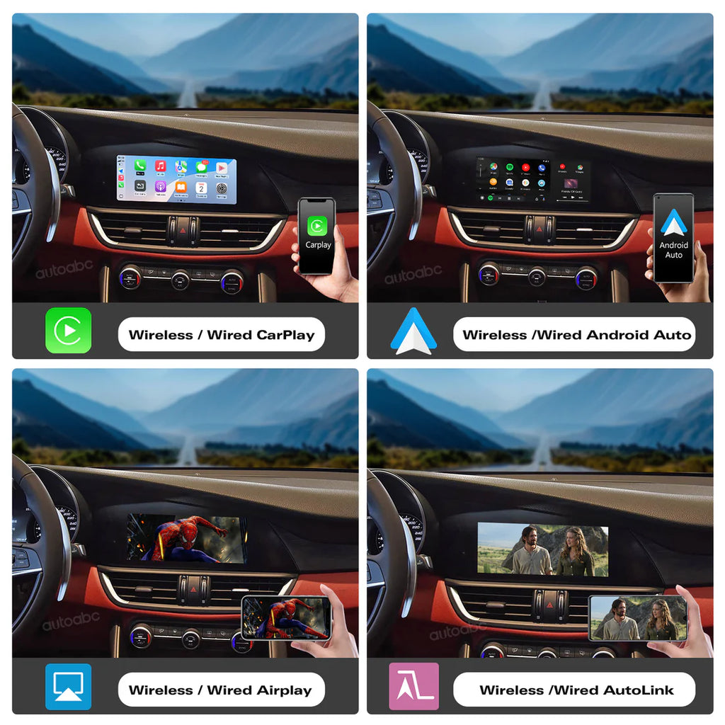 Modul Wireless CarPlay & Android Auto pentru Alfa Romeo