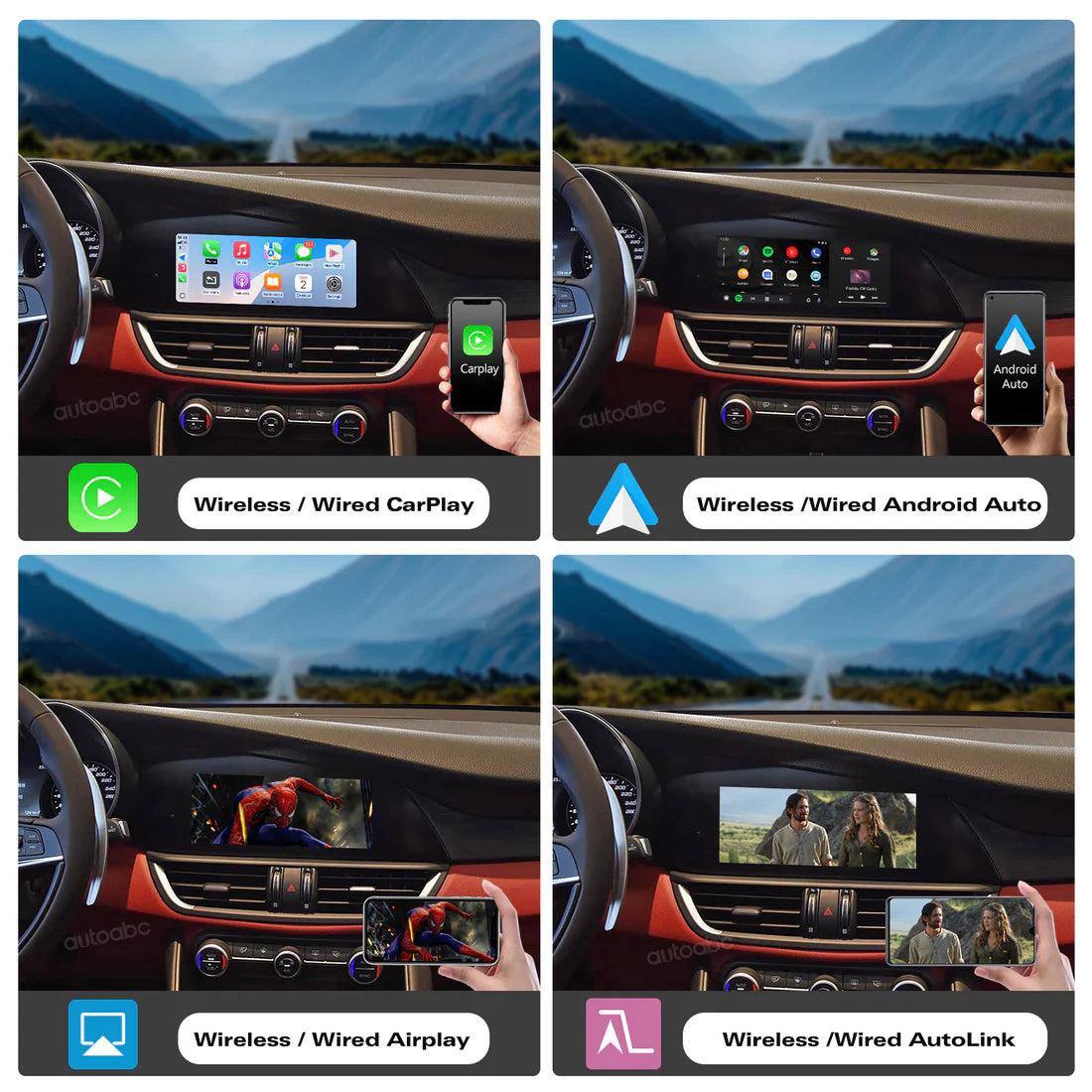Modul Wireless CarPlay & Android Auto pentru Alfa Romeo