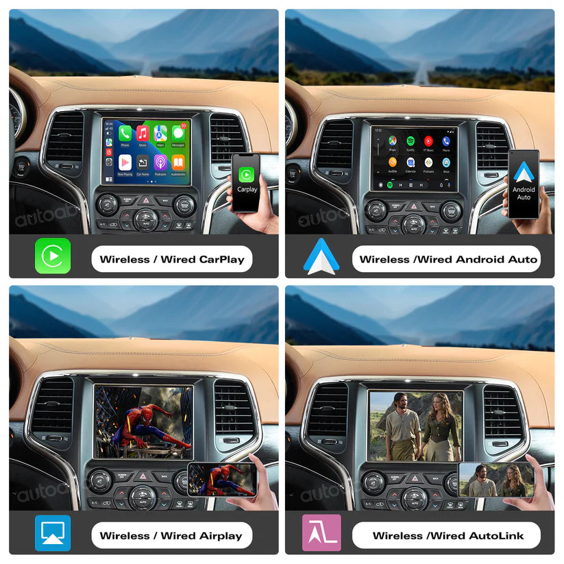 Modul Wireless CarPlay Android Auto  pentru Jeep/Dodge/Chrysler