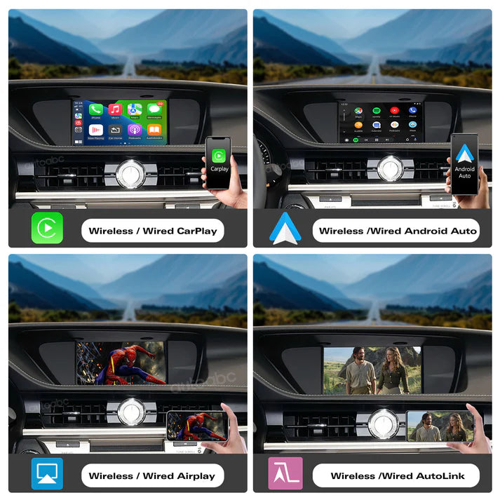 Wireless Carplay & Android Auto Retrofit Kit interface pentru Lexus