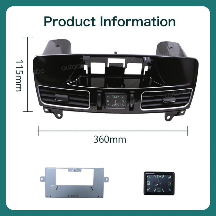 12.3“ Ecran Linux Mercedes Benz NTG4.5 ML/GL Wireless CarPlay Android Auto