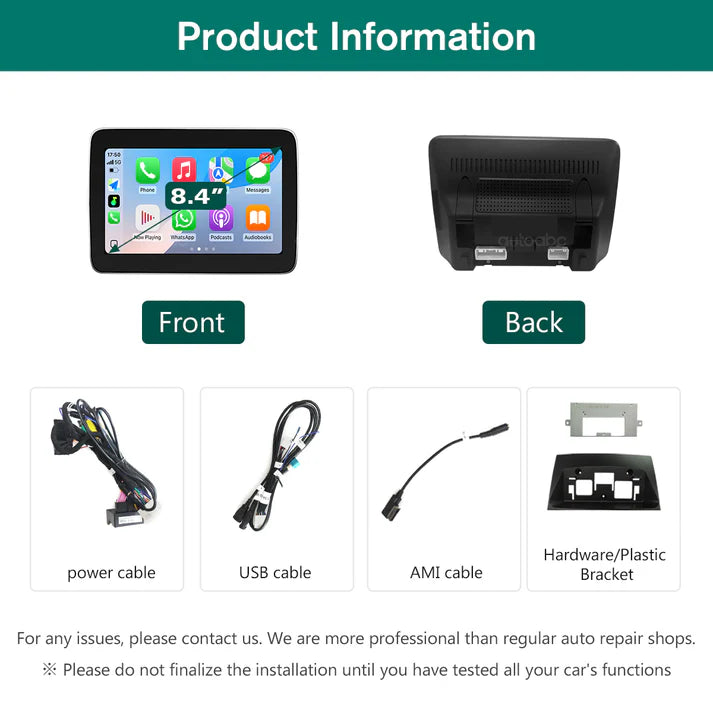 8.4“ Ecranu Linux pentru Mercedes Benz ML/GL/GLE Wireless CarPlay Android Auto