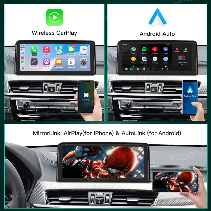 10.25" Ecran Linux pentru BMW EVO ID5/ID6 Wireless Carplay Android Auto