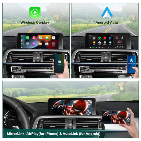 Module For Wireless CarPlay&Android Auto pentru BMW EVO System Support Touch Control