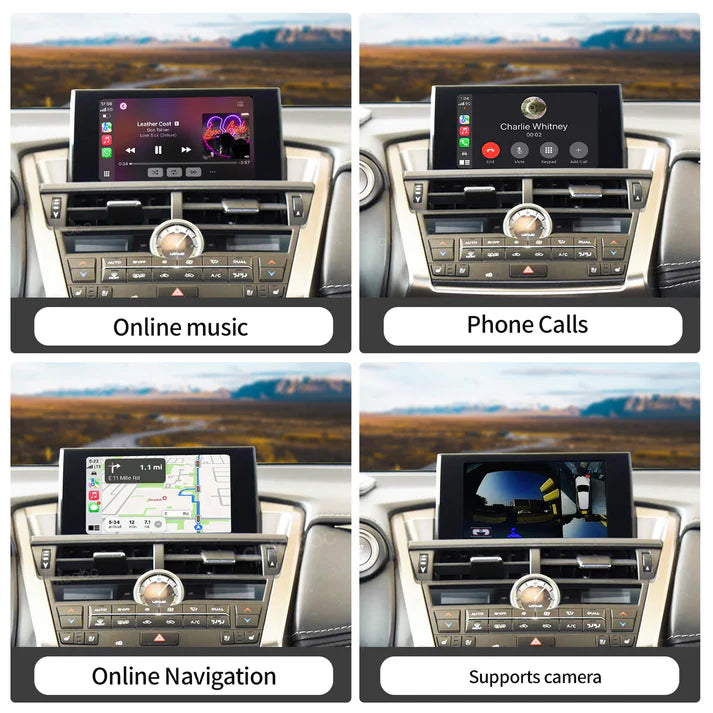 Wireless Carplay & Android Auto Retrofit Kit interface pentru Lexus
