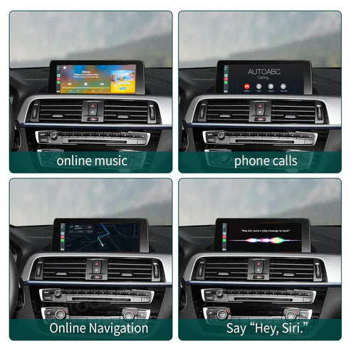 Module For Wireless CarPlay&Android Auto pentru BMW EVO System Support Touch Control