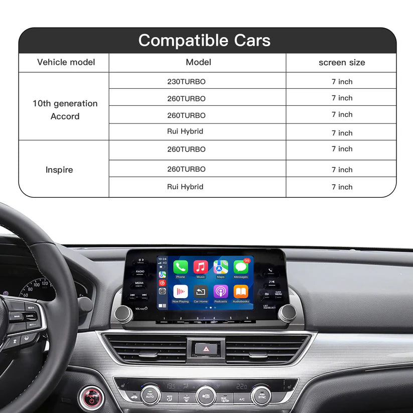 Modul Wireless Carplay Android Auto pentru Accord/Inspire
