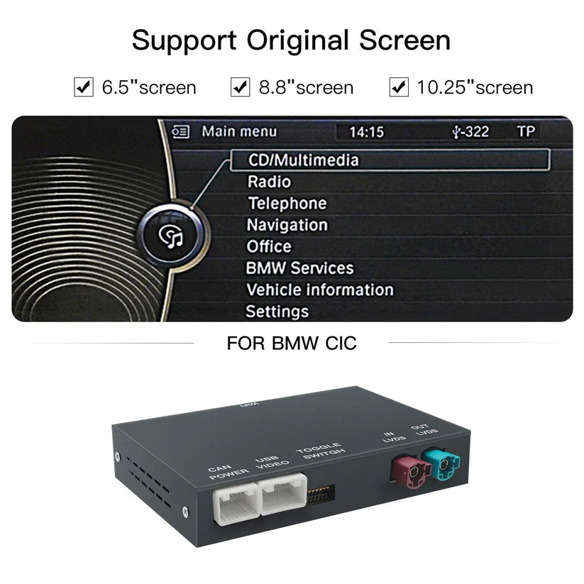 Modul Wireless CarPlay / Android Auto pentru BMW NBT/CIC system