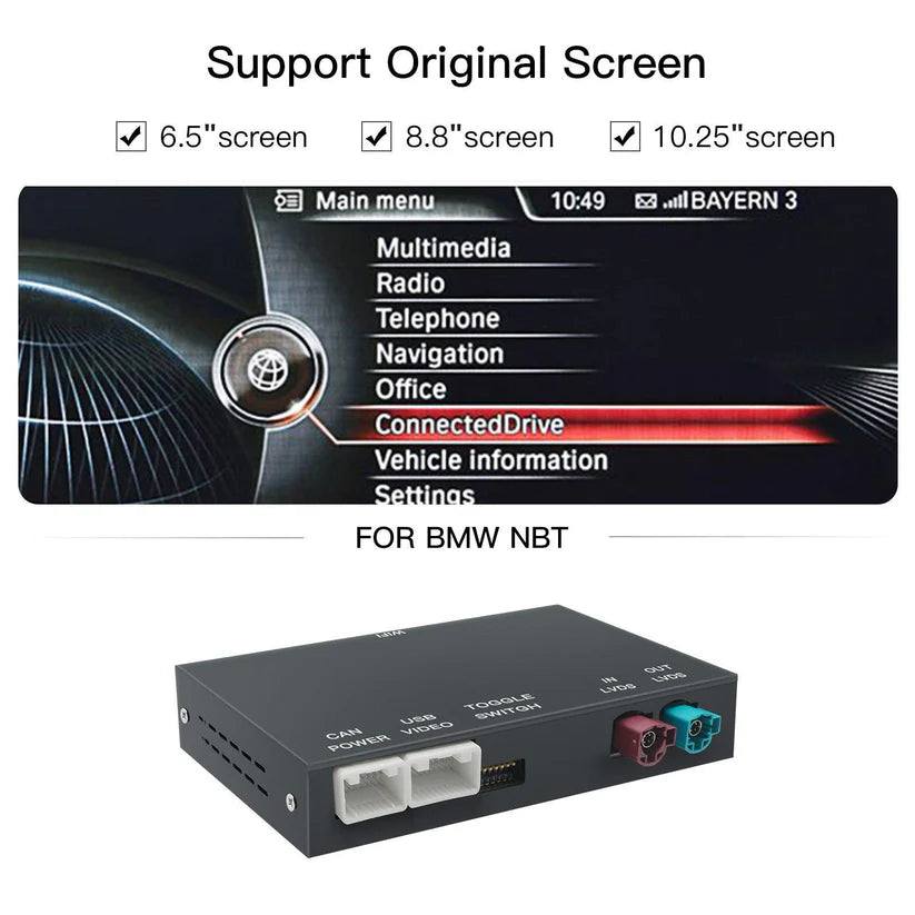 Modul Wireless CarPlay / Android Auto pentru BMW NBT/CIC system