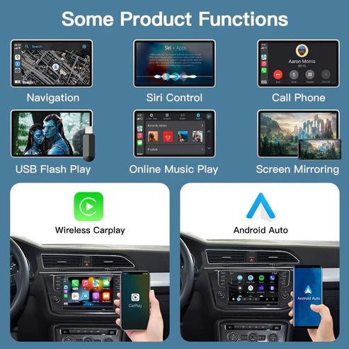 Modul Wireless Carplay Android Auto pentru Volkswagen Golf MIBI/MIB2