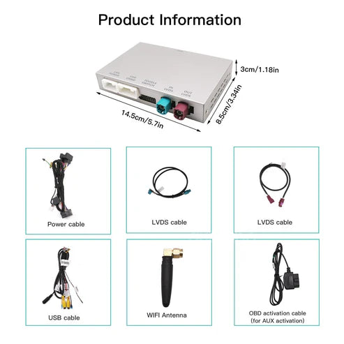 Modul Wireless Carplay Android auto pentru Volkswagen Touareg 2010-2018