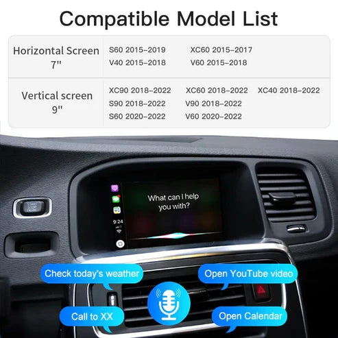 Modul Wireless CarPlay Android Auto pentru Volvo