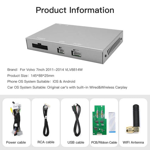 Modul Wireless CarPlay Android Auto pentru Volvo