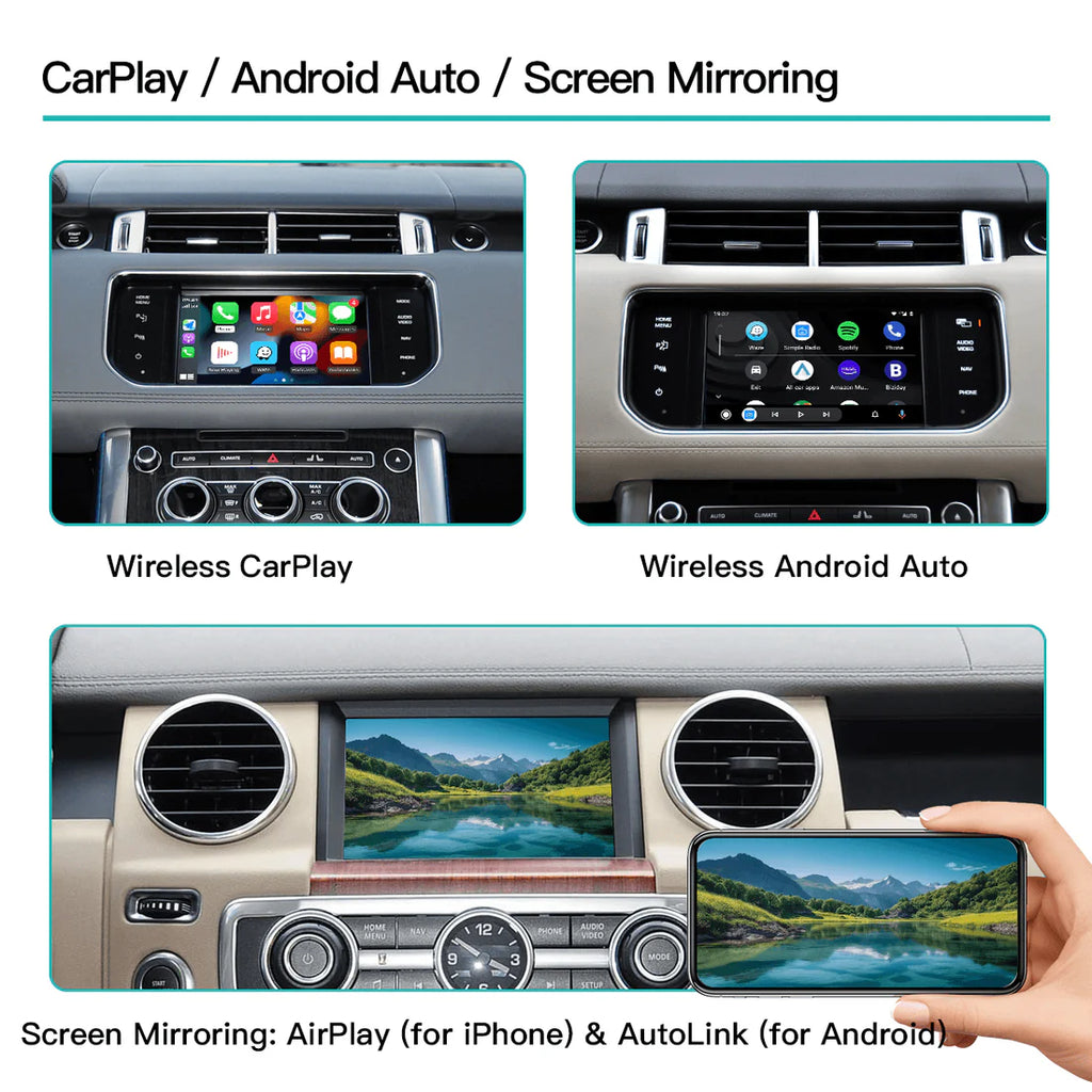 Modul Wireless CarPlay Android auto pentru Land Rover/Jaguar