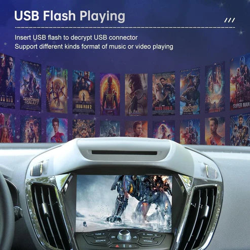 Wireless CarPlay Android Auto Retrofit Kit pentru Ford Sync2